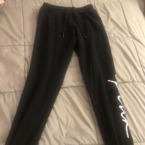 PINK black sweatpants